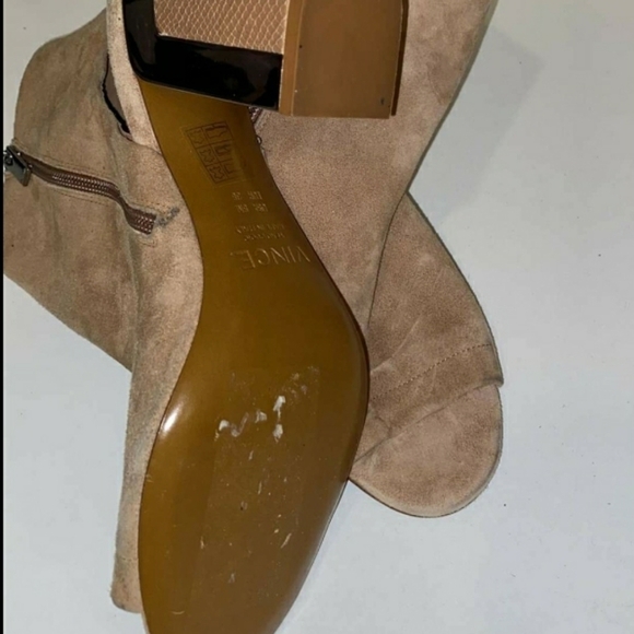 Vince OpenToe Booties - Picture 7 of 9